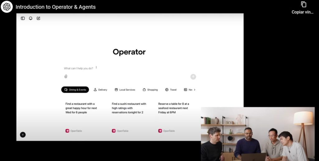 introducción operator de openai