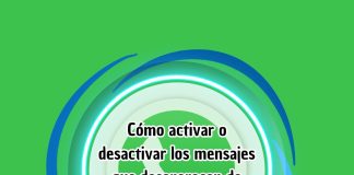 Cómo activar o desactivar los mensajes que desaparecen de forma predeterminada en WhatsApp