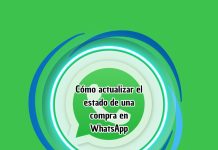 Cómo actualizar el estado de una compra en WhatsApp