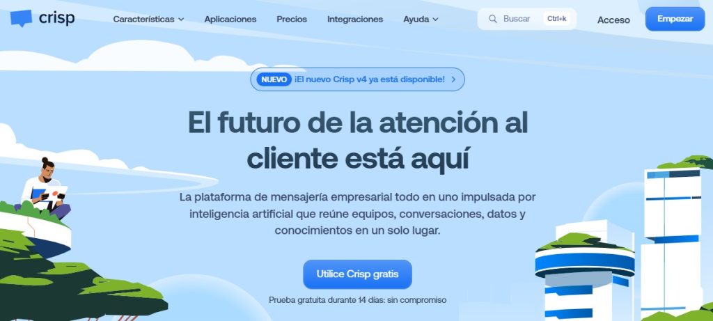 Cómo crear chatbots de IA para la interacción con clientes - Crisp