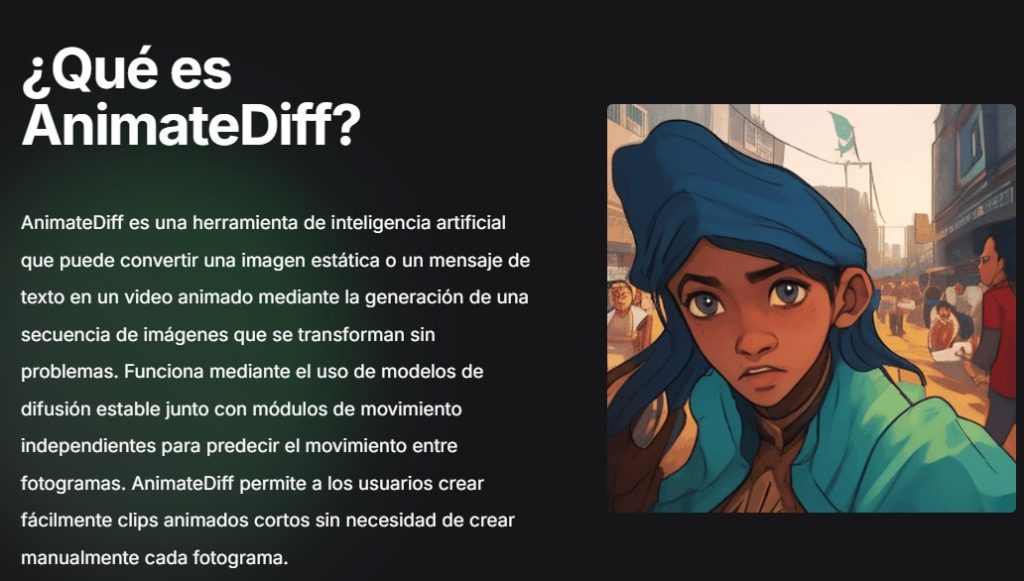 Cómo crear videos animados con IA - Cómo usar Animatediff