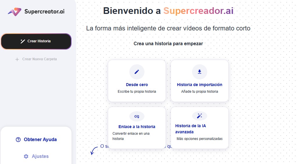 Cómo crear videos de formato corto con IA - Supercreator AI