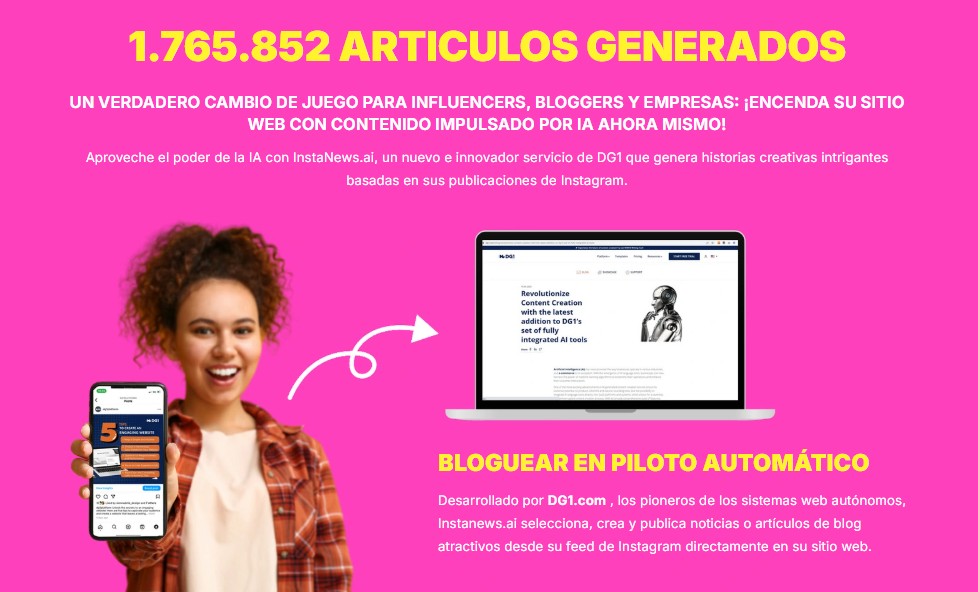 Cómo generar artículos con IA a partir de post de Instagram