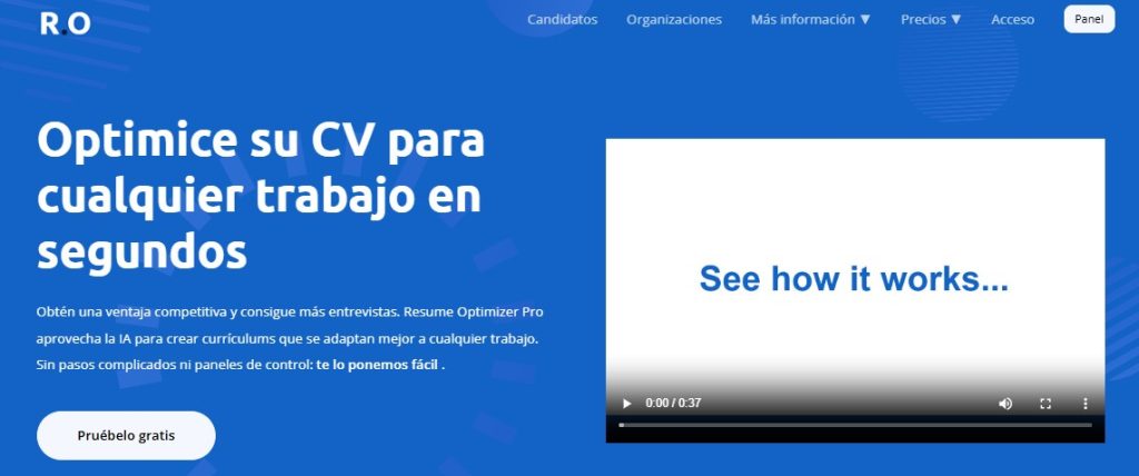 Cómo mejorar mi currículum vitae con IA - ResumeOptimizerPro