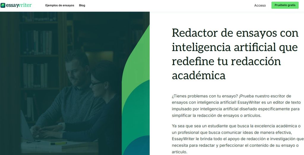 Cómo redactar ensayos con IA - Cómo usar EssayWriter