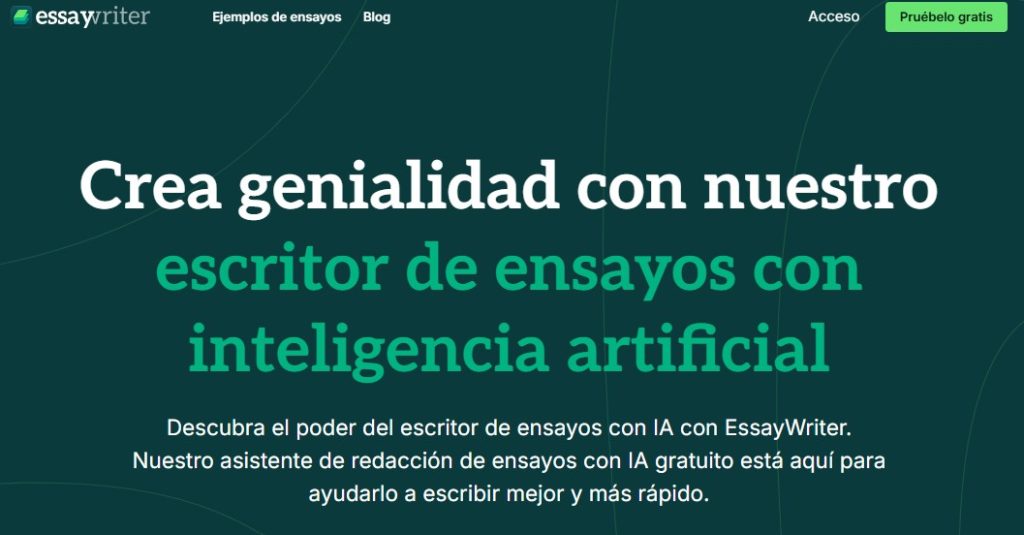 Cómo redactar ensayos con IA - EssayWriter