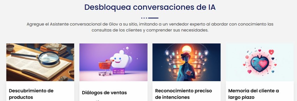 Cómo usar un asistente conversacional de IA para las ventas - Cómo usar Glov