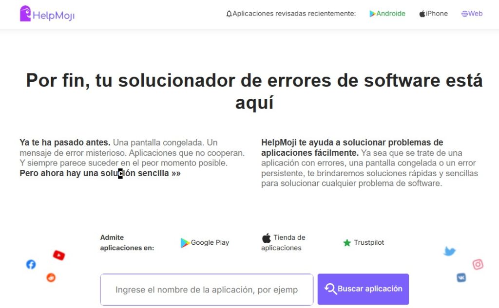 Cómo utilizar un motor de búsqueda con IA para soluciones de software - HelpMoji