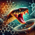Usan IA para crear proteínas para combatir veneno de serpientes