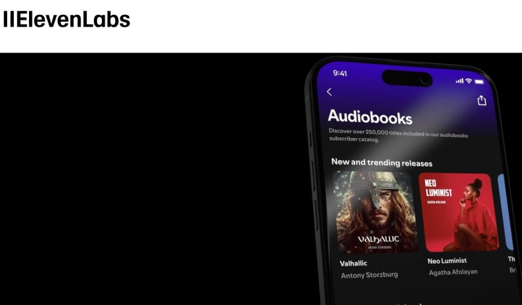 spotify - elevenlabs - audiolibros - ia