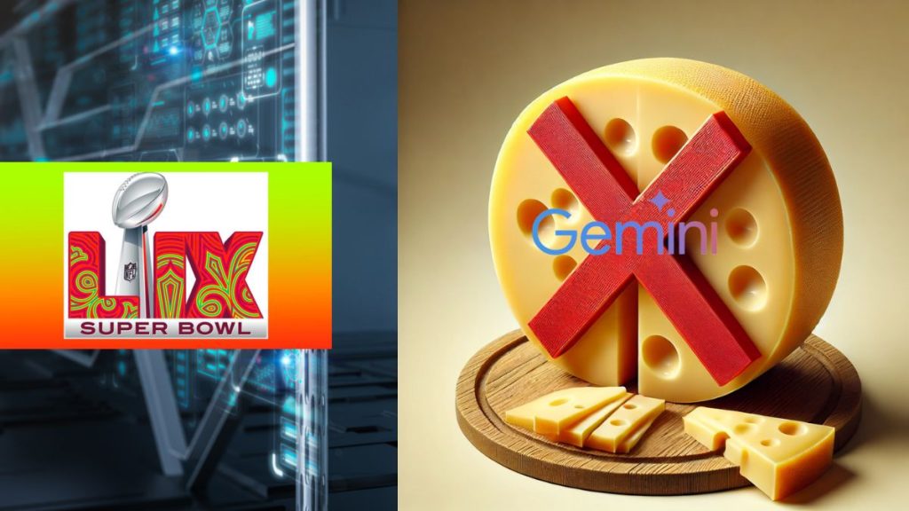 super bowl - error gemini ai - google
