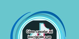 Cómo cancelar mi inscripción a un evento en vivo de TikTok