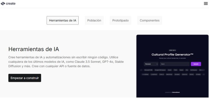 Cómo crear aplicaciones con IA: Descubre Create AI