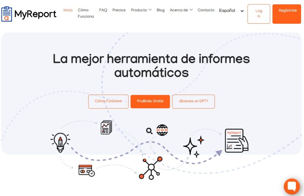 Cómo crear informes con IA - MyReport