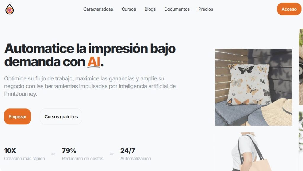 Cómo generar diseños de impresión con IA - Print Journey AI