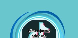 Cómo informar sobre una búsqueda sugerida en TikTok