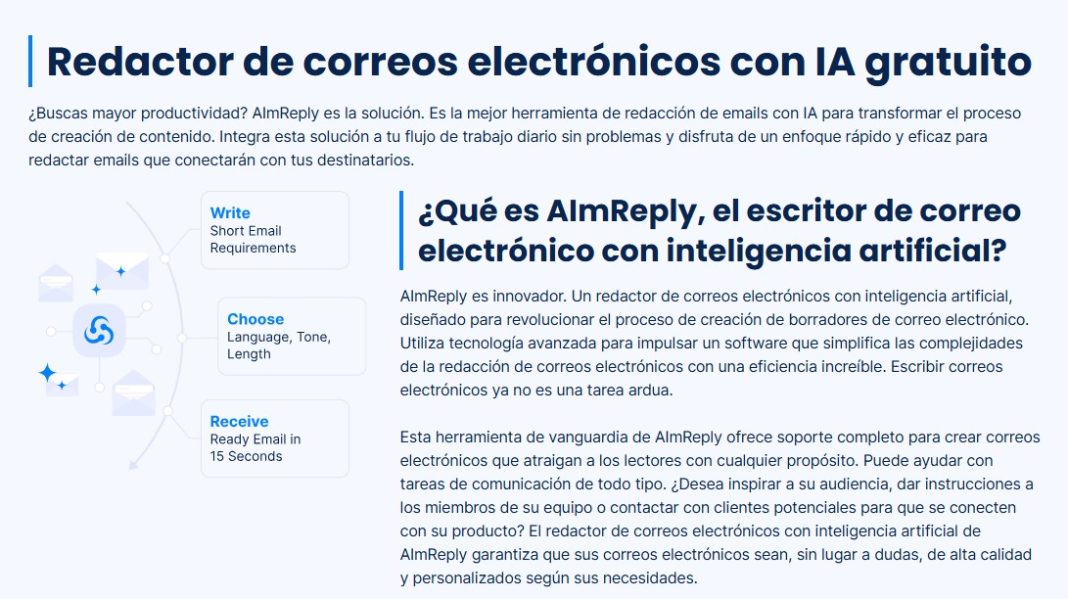 Aim Reply Cómo responder correos electrónicos con IA: Conoce AImReply