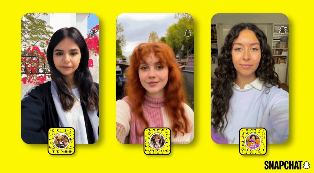 Snapchat presenta sus nuevas lentes de video con IA