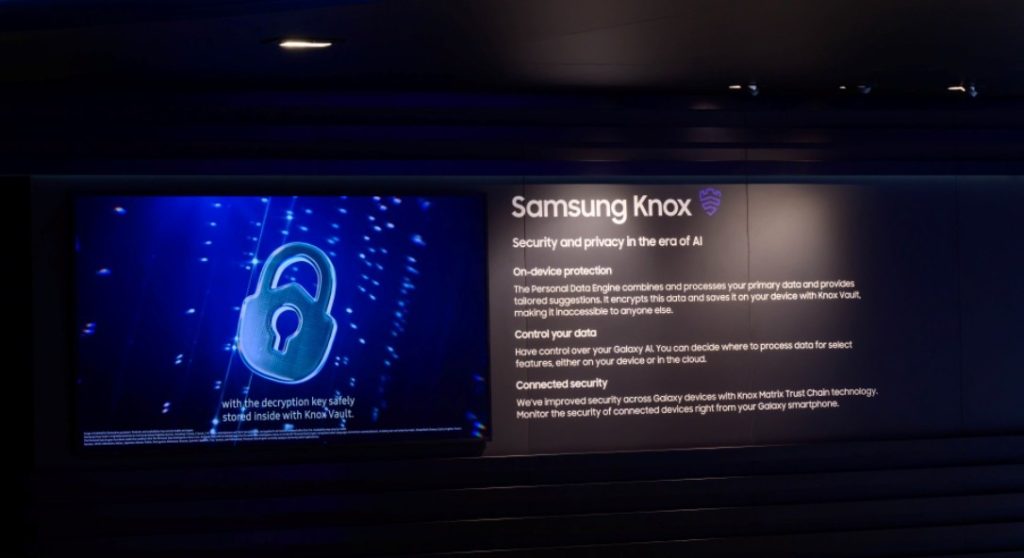 mwc 2025 - samsung - knox