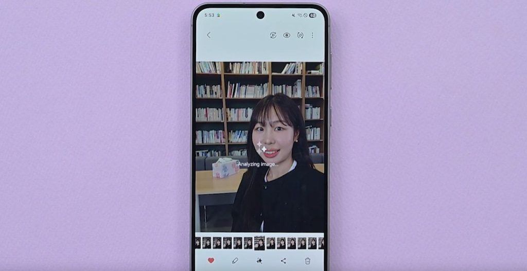 Awesome Intelligence en la serie Galaxy A de Samsung - Object Eraser