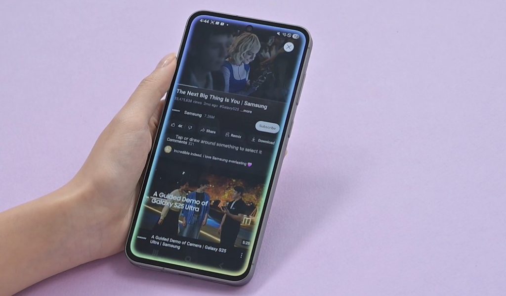 Awesome Intelligence en la serie Galaxy A de Samsung - ai select