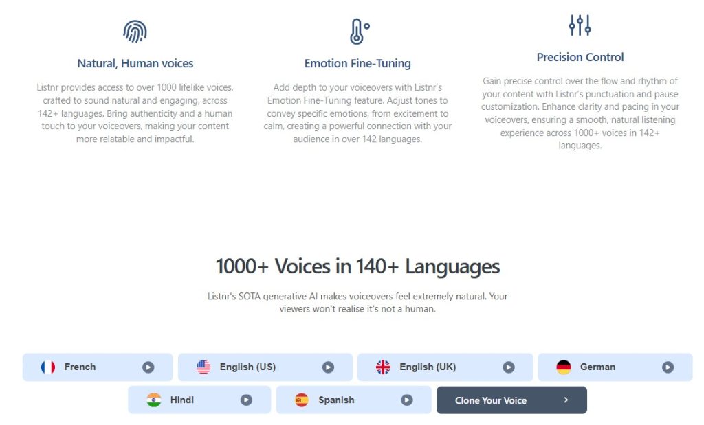 Cómo convertir texto a voz con IA - Cómo usar Listnr
