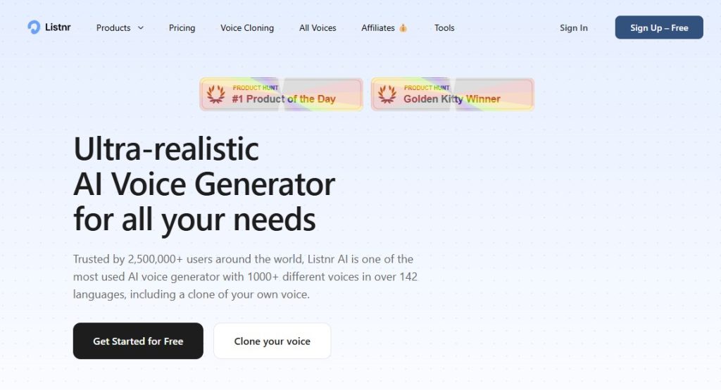 Cómo convertir texto a voz con IA - Listnr