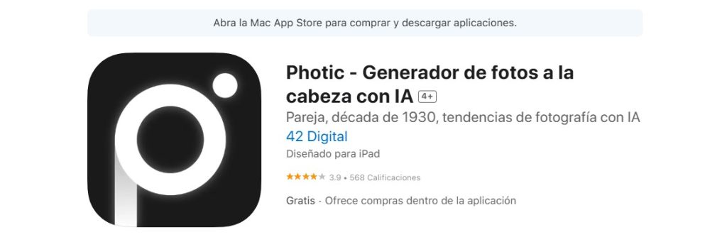 Cómo crear fotos y stickers con IA - Photic