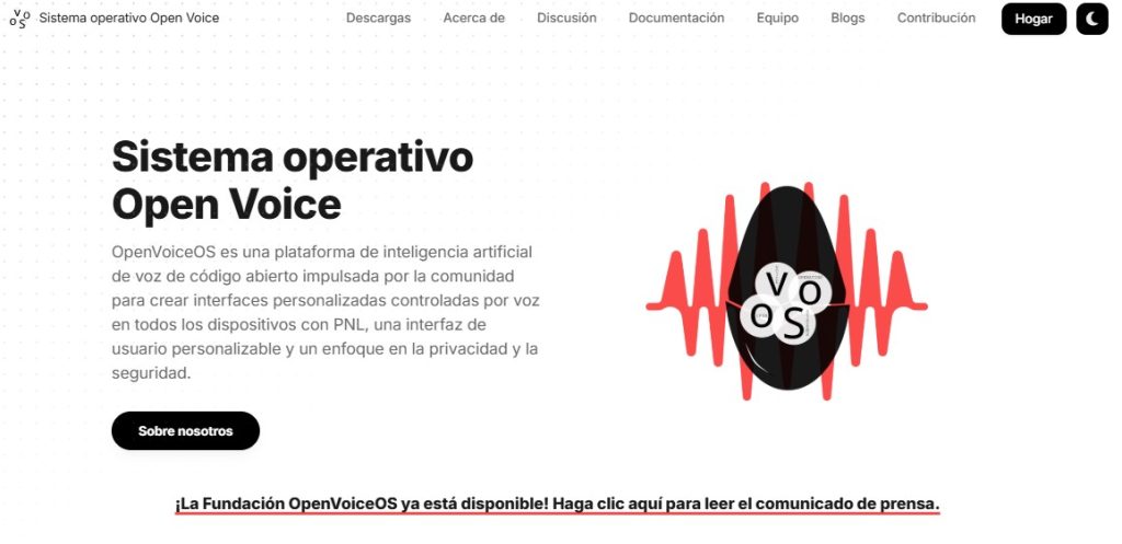 Cómo crear interfaces controladas por voz con IA - Open Voice OS