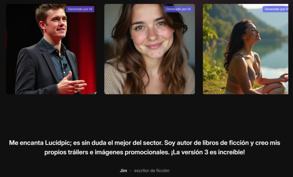 Cómo crear personajes de IA - Cómo usar Lucidpic