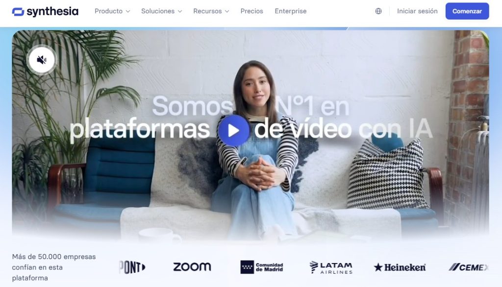 Cómo crear videos con un avatar de IA - Cómo usar Synthesia