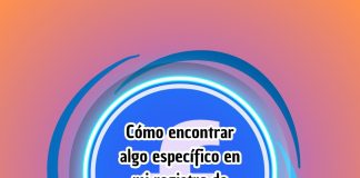 Cómo encontrar algo específico en mi registro de actividad de Facebook