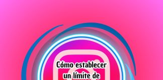 Cómo establecer un límite de tiempo en Instagram