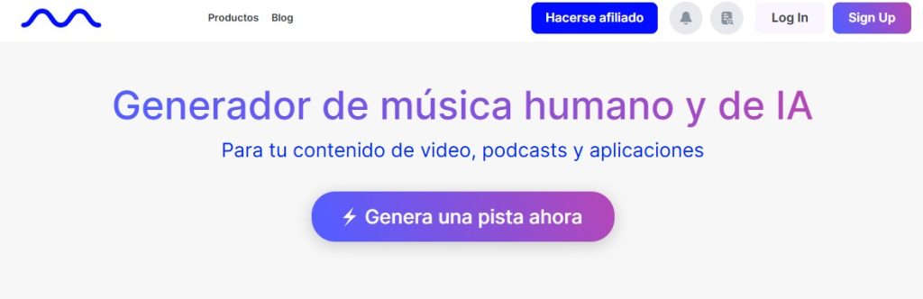 Cómo generar música con IA - Mubert