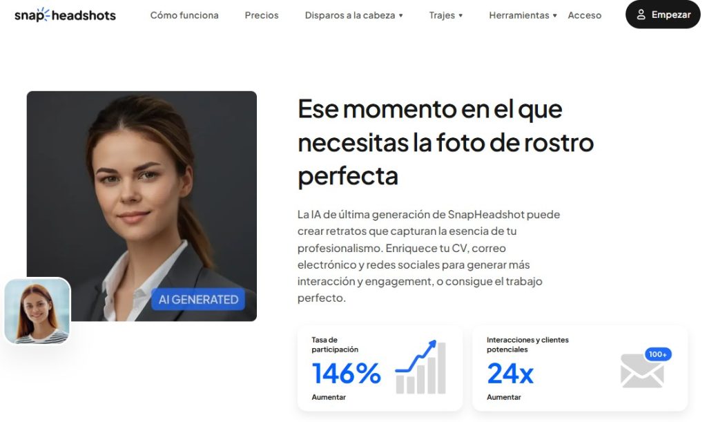 Cómo generar retratos profesionales con IA - Cómo usar Snap Headshots
