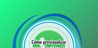 Cómo previsualizar notas de video de WhatsApp