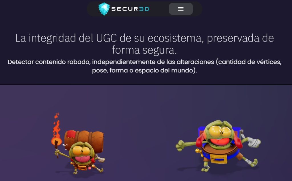 Cómo proteger contenido 3D con IA - Cómo usar Secur3D