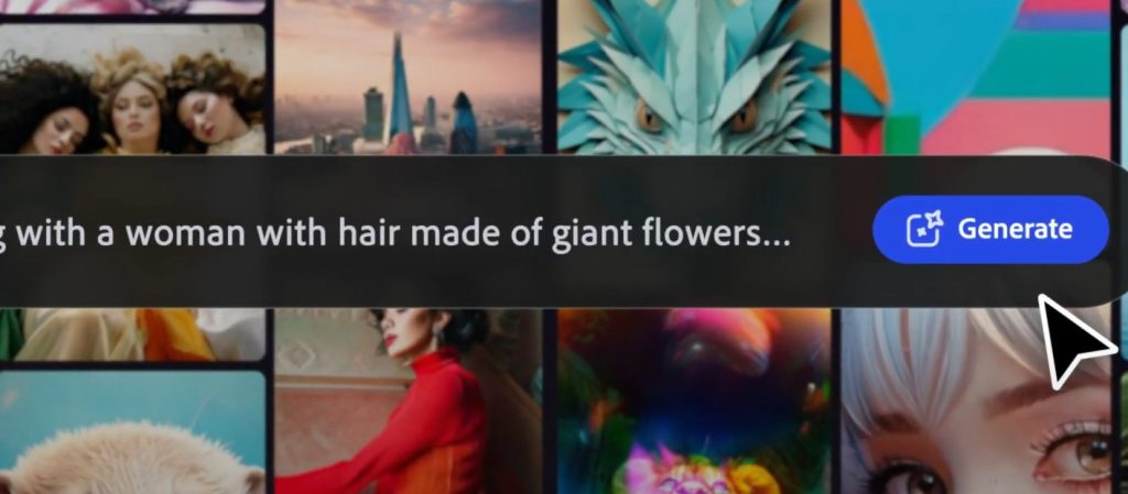 adobe firefly - ia - creación de imágenes, videos