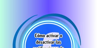 Cómo activar o desactivar las notificaciones de actualizaciones en Facebook Lite