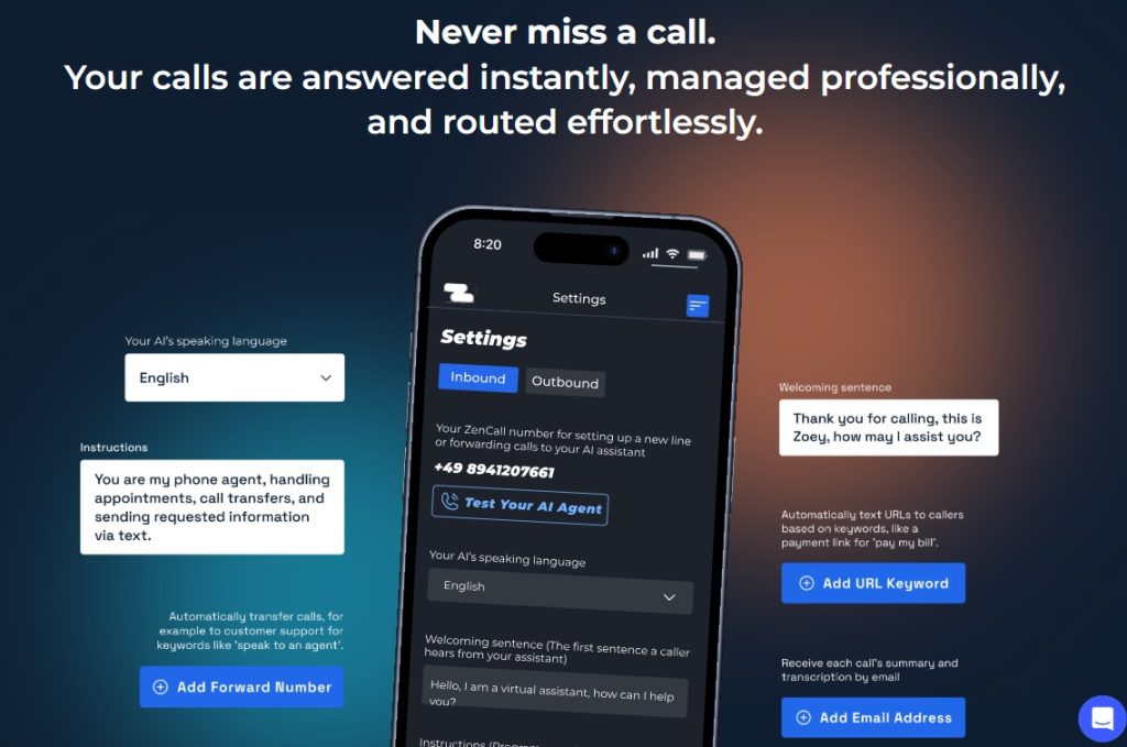 Cómo automatizar la atención al cliente con IA - Cómo usar ZenCall