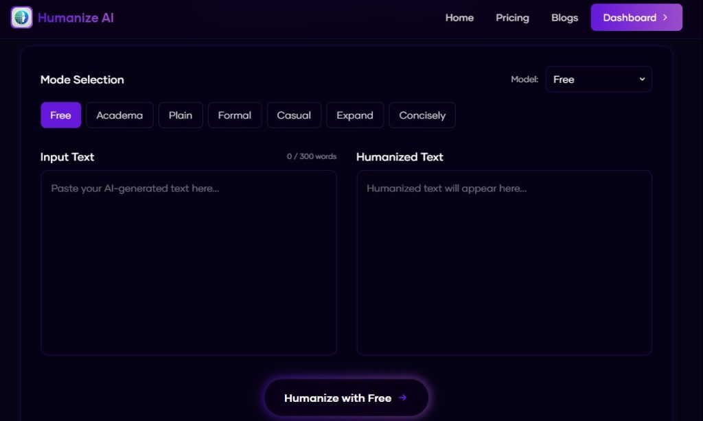 Cómo convertir texto de IA en contenido humano - Cómo usar The Humanize