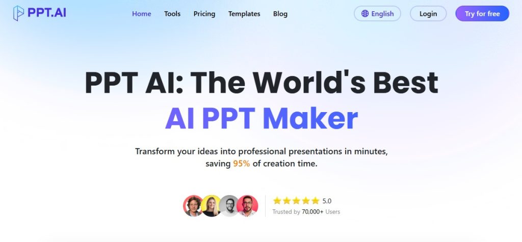 Cómo crear una PPT con IA - PPT.AI