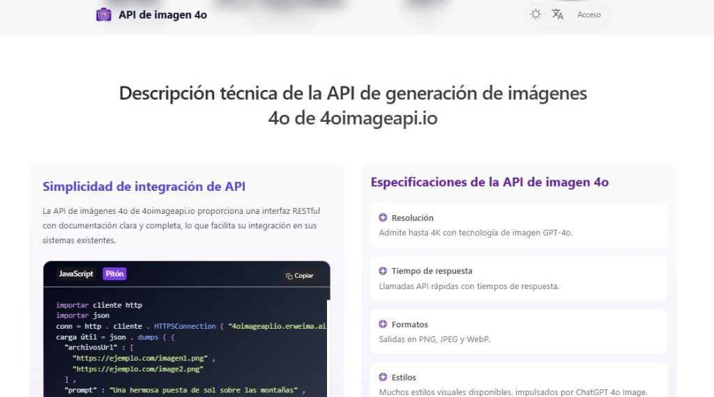 Cómo crear una imagen con IA - Cómo usar 4o Image API