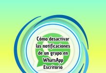 Cómo desactivar las notificaciones de un grupo en WhatsApp Escritorio
