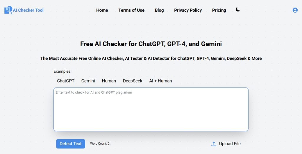 Cómo detectar plagio con IA - AI Checker Tool