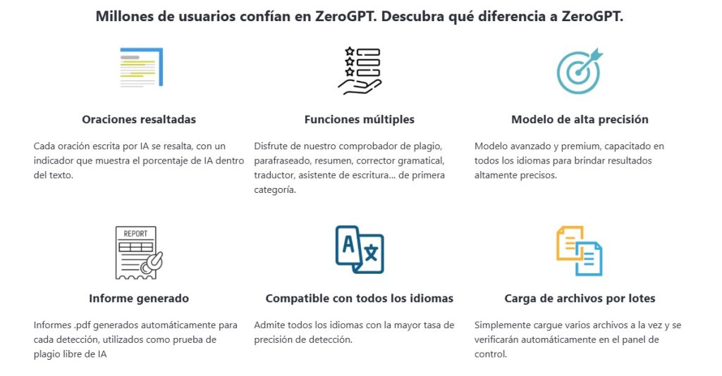 Cómo detectar un texto creado con IA - Cómo usar ZeroGPT