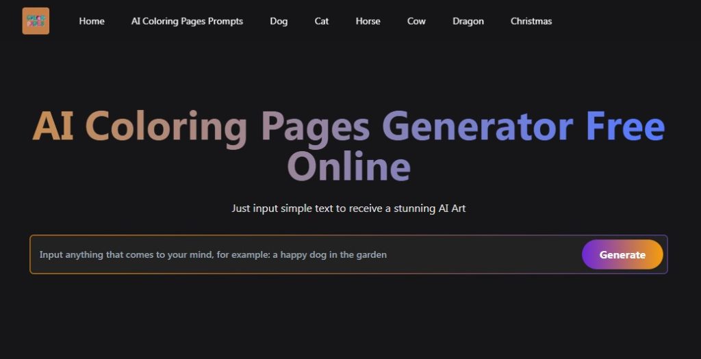 Cómo generar páginas para colorear con IA - AI Coloring Pages
