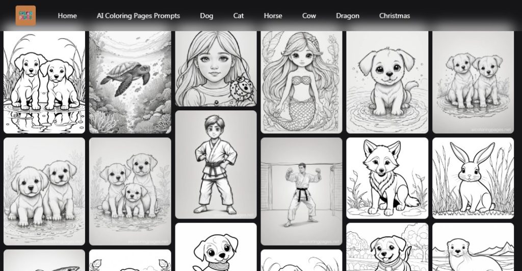 Cómo generar páginas para colorear con IA - Cómo usar AI Coloring Pages