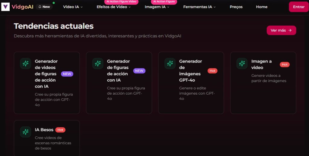 Cómo generar un video con IA - Cómo usar Vidgo AI