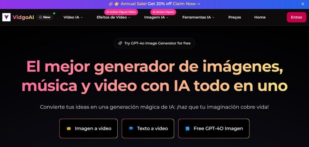 Cómo generar un video con IA - Vidgo AI